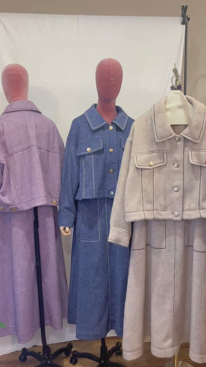 ステッチジャケット✴︎セットアップ対応