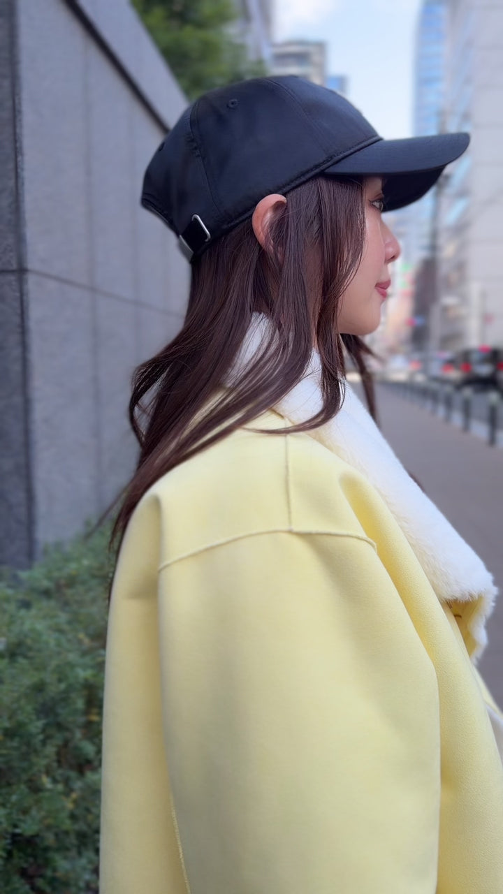 エコムートンリバーシブルミドルコート